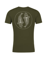 T-shirt donna Mandala - Dark Olive