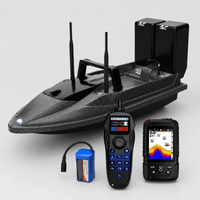 Bait Boat Medio - Carbonio - PRO - Fishfinder + Pilota Automatico