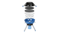 Party Grill - 400 CV Barbecue da campeggio e fornello - BBQ
