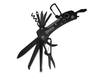 Coltello tascabile - 13 funzioni - Acciaio inox - Compatto