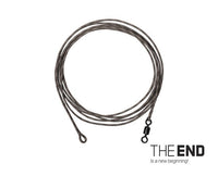 The END - Leadcore 1m - Girella - 3 pezzi - Pronto all'uso