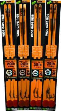 Edges Wide Gape Camotex Semi Rigidi Pronti