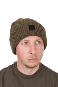 Berretto in misto merino oliva - Cappello