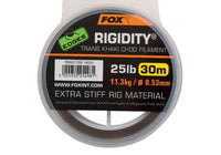 Rigidità - Filamento Chod - Verde Khaki Trasparente
