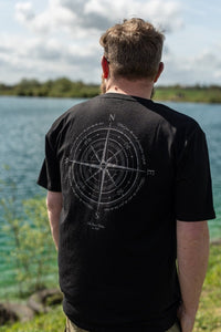 Compass Tee - Nero