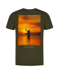 Sunrise Tee - Verde Oliva Scuro