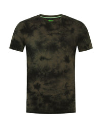 Tie Dye - T-Shirt - Verde Oliva Scuro