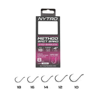 NTO-B2 Rig con Elastico per Esche Method Senza Ardiglione - 10cm