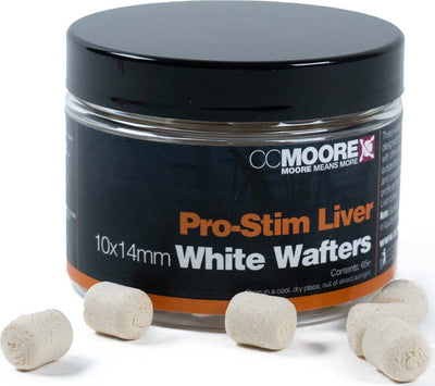 Pro-Stim Fegato - Dumbell Wafters - Bianco - 10x14mm