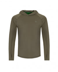 Top con cappuccio UPF - Dark Khaki