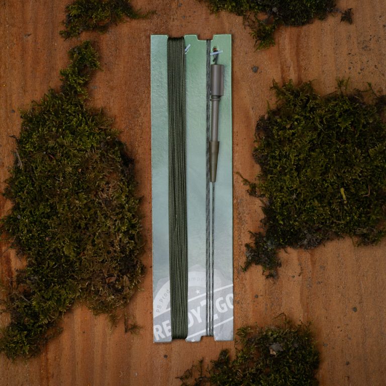 R2G Kevlar/SR Bas de ligne sans nœud Inline 10m Silt + 1m 1pcs Weed