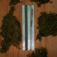 R2G Kevlar/SR Bas de ligne sans nœud Inline 10m Silt + 1m 1pcs Weed