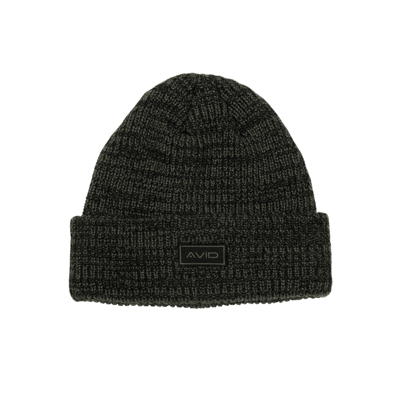 Cuffia in maglia Marl - Verde