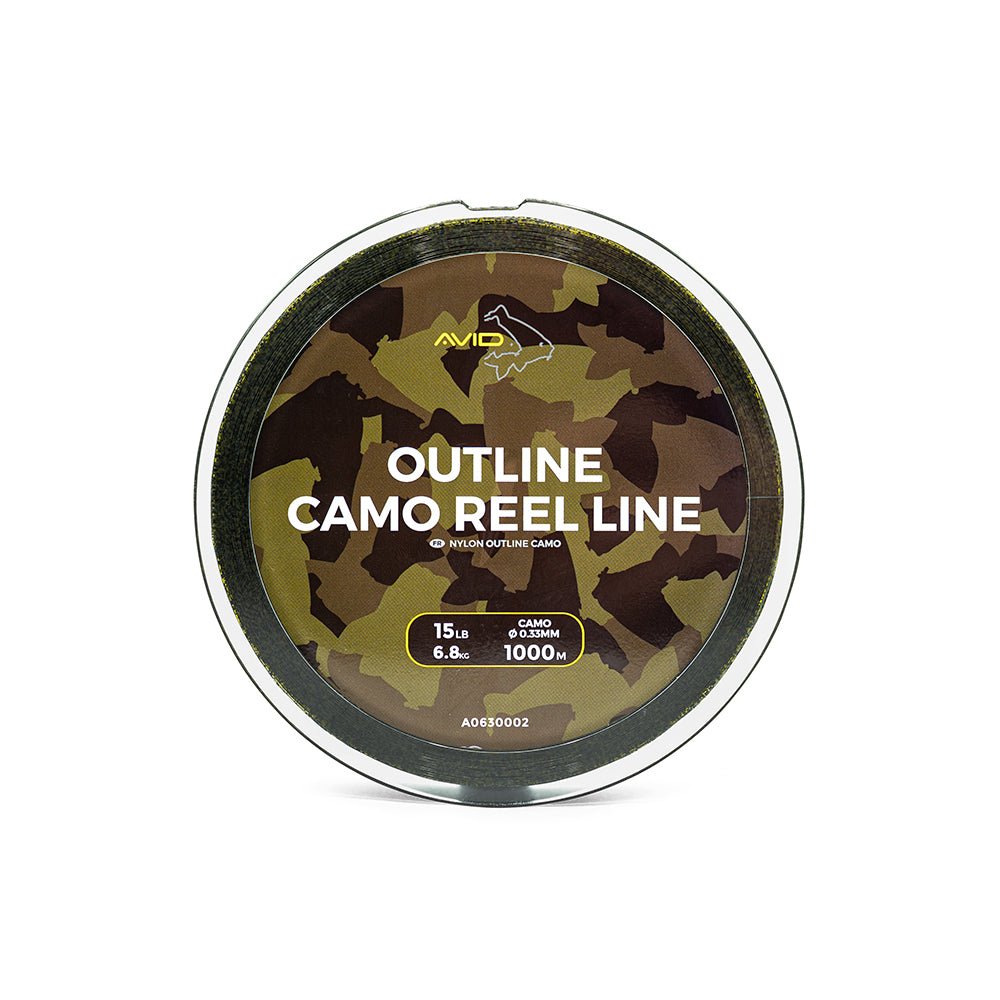 Avid Carp Outline Camo Reel Line 1000m (Hoofdlijn) - KarperCentrale