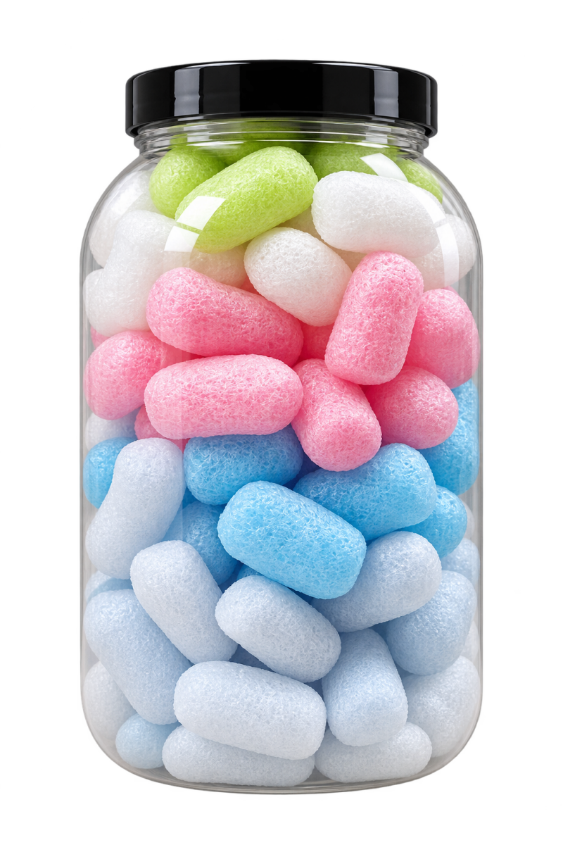 Booster Carp PVA Foam - Multi Colour - Container - KarperCentrale