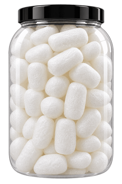 Booster Carp PVA Foam - White - Container - KarperCentrale