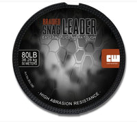 Terminale Intrecciato Antinodi - 50m - 80lb - Verde Erboso