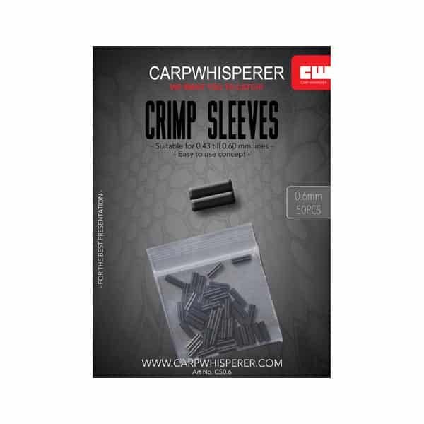 Carp Whisperer Crimp Sleeves - KarperCentrale