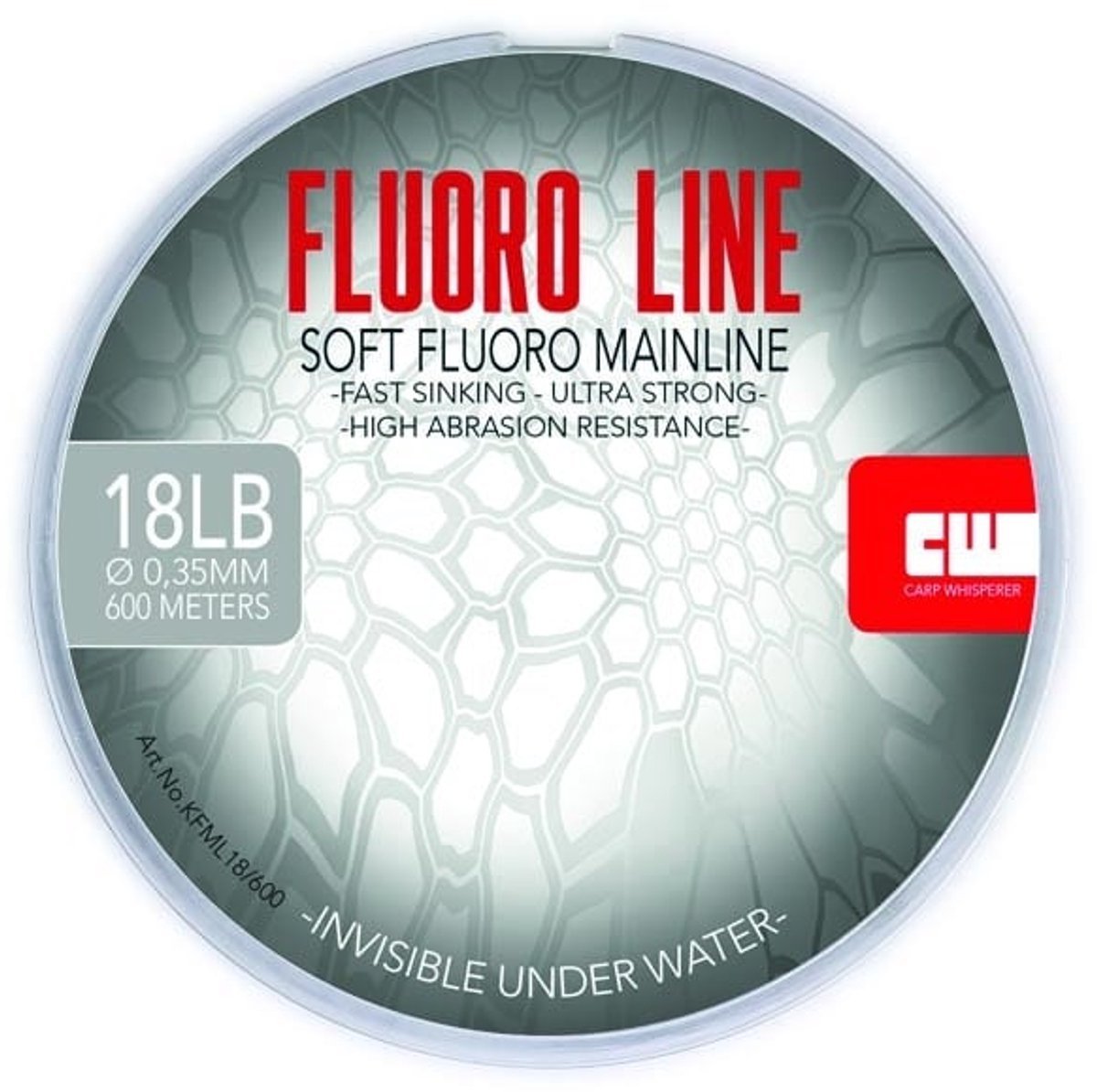 Carp Whisperer Fluoro Mainline - 600m - KarperCentrale