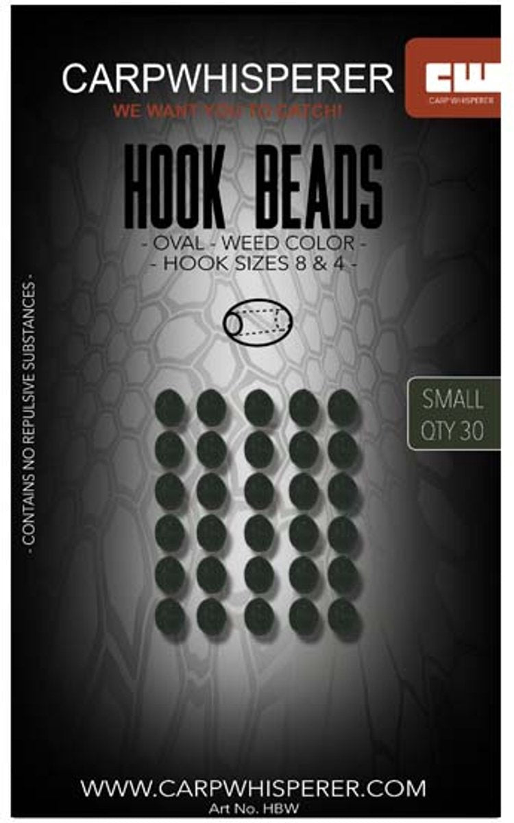 Perline per ami - Verde alghe - 30 pezzi