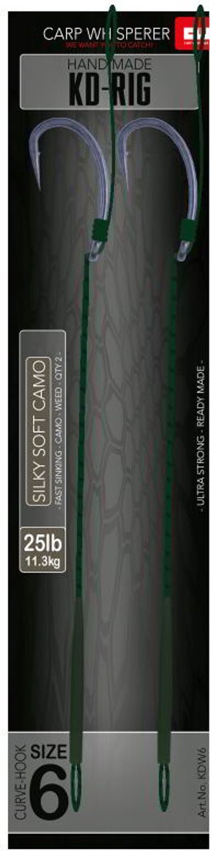 KD-Rig - Pronto all'uso - Verde Alghe - 30lb