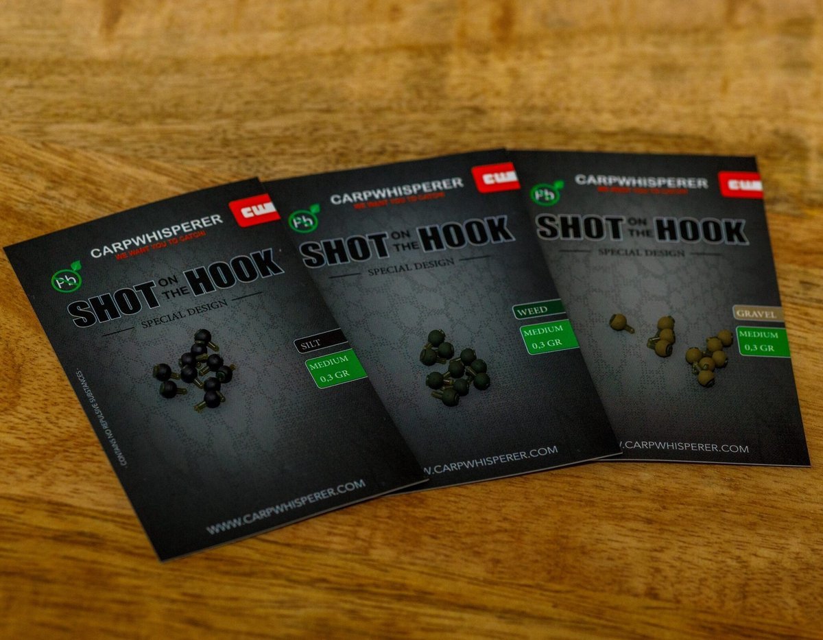 Carp Whisperer Shot on the Hook - Camo - Weedy Green - KarperCentrale