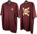 T-shirt Burgundy