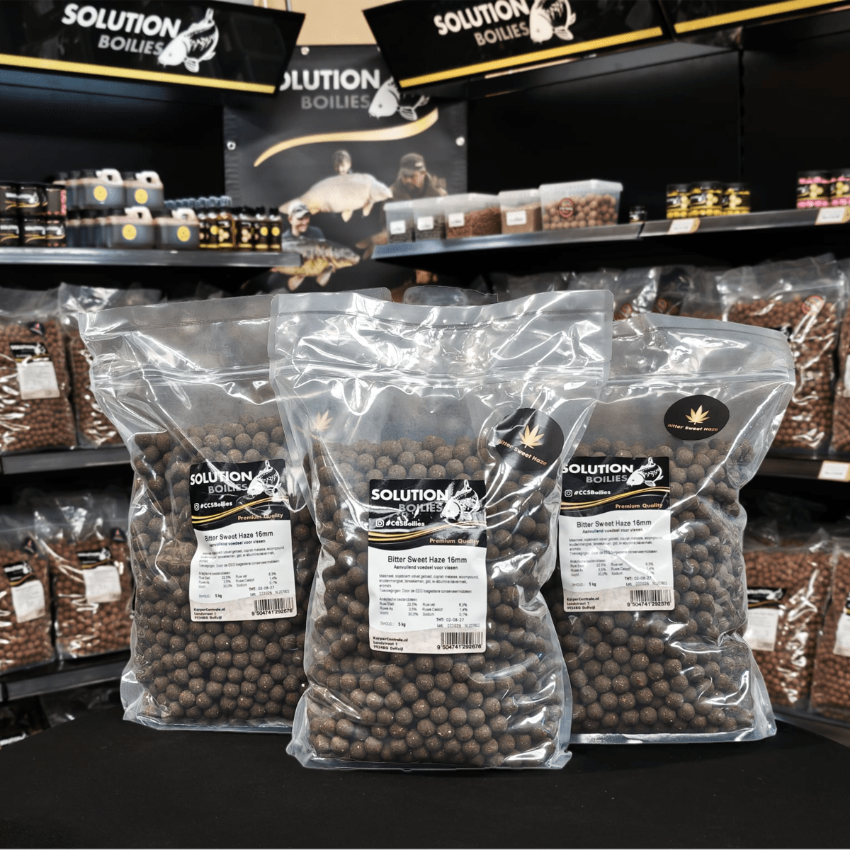 CC Solution Boilies Bitter Sweet Haze Boilies - 15KG - Box Deal - KarperCentrale