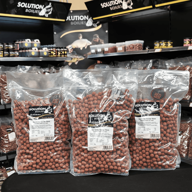 Red Kriller Boilies - 15KG - Confezione Risparmio