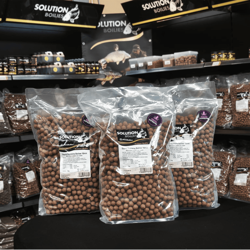 Squid Supreme Boilies - 15KG - Offerta Scatola