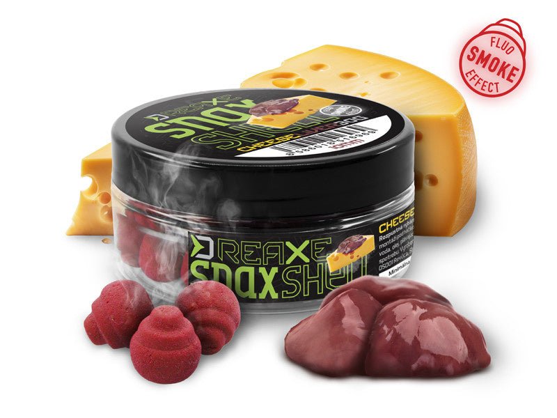 Delphin D Snax - Cheese & Liver - Schelpvorm - Smoke Effect - Wafters - KarperCentrale