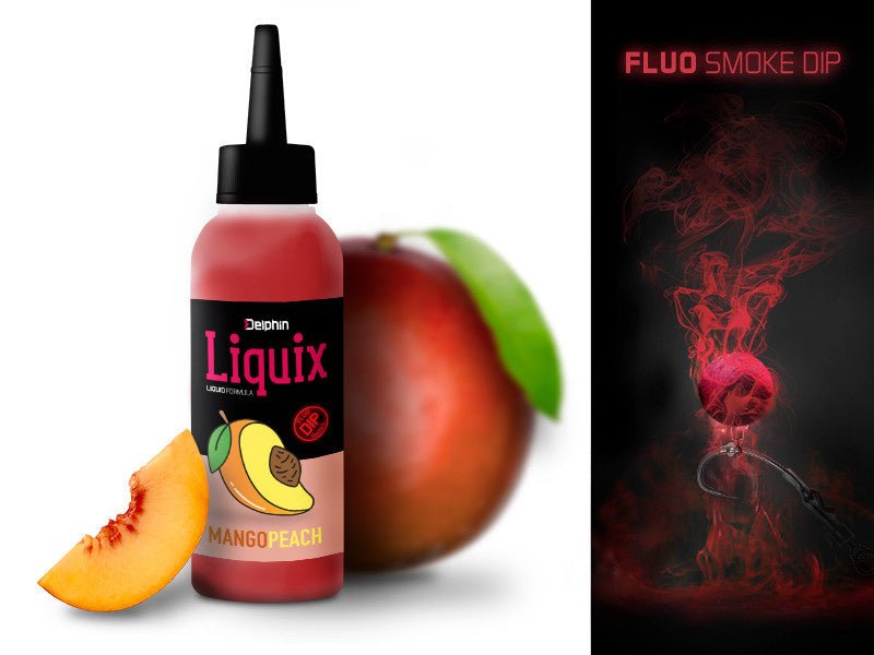 D Snax LiquiX - Mango & Peach - Fluo Dip - Bezpieczny dla PVA - Owocowy