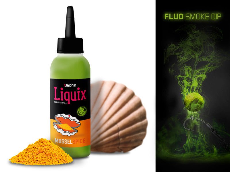 D Snax LiquiX - Cozze & Spezie - Fluo Dip - PVA Safe - Speziato