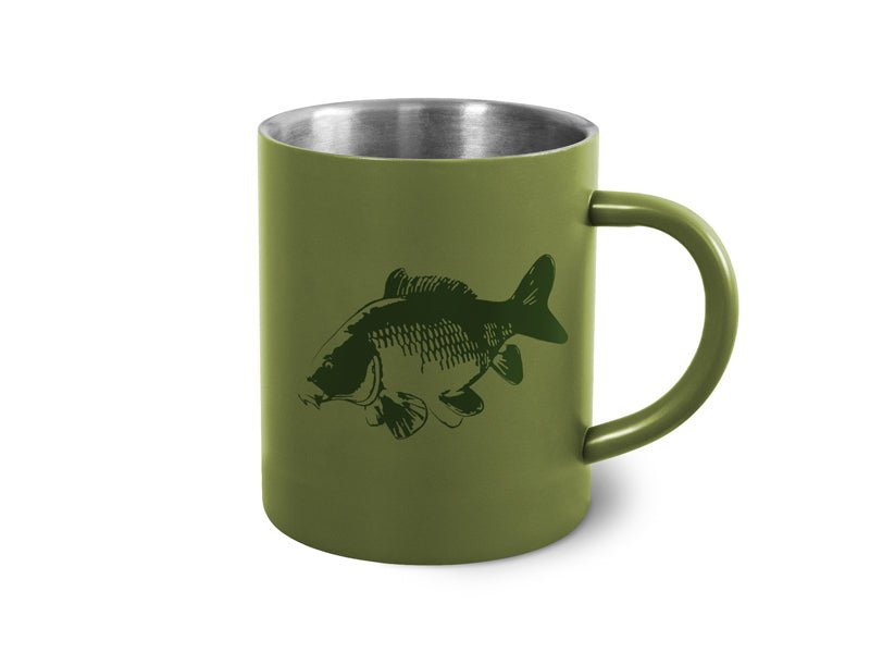 Taza de acero inoxidable para carpa