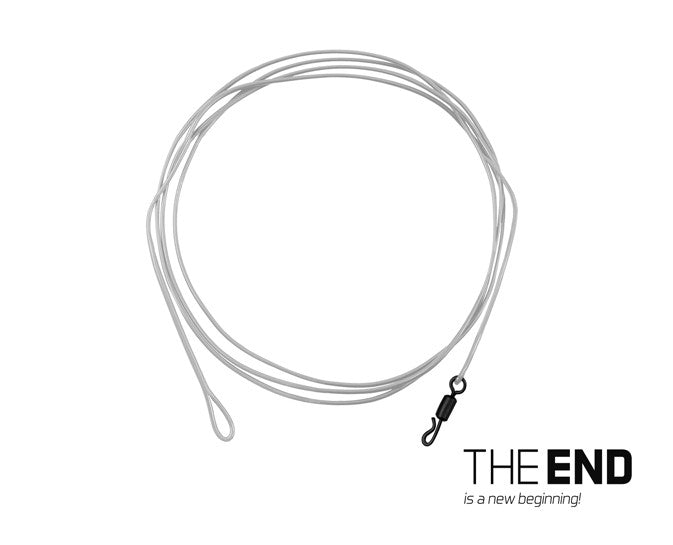 The END - Fluoro Carbon Leader - 1 pezzo - Pronto all'uso