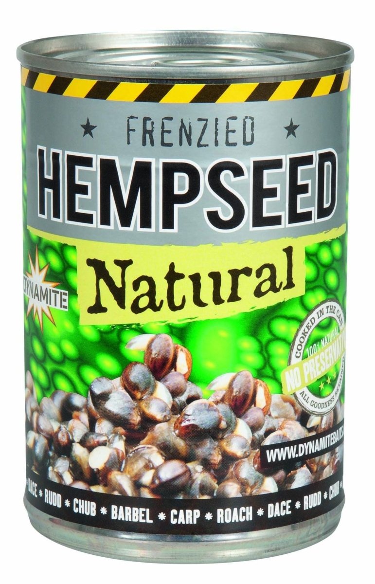 Frenzied Hampfrø Natural - 350gr - Klar til brug