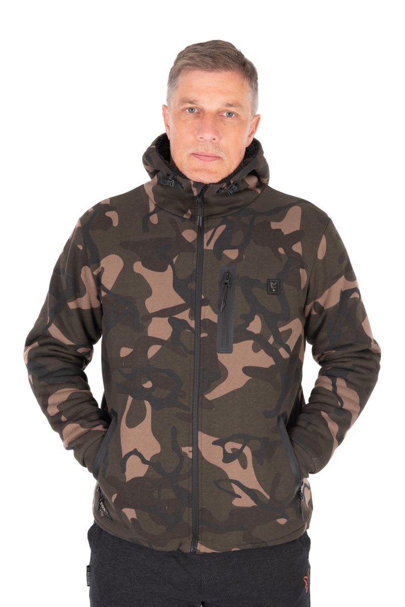 Felpa con cappuccio Camo Full Zip Prem Sherpa 310