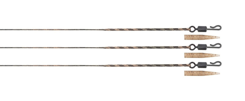 Camo Submerge Leaders - Quick Change Swivel - 3pcs