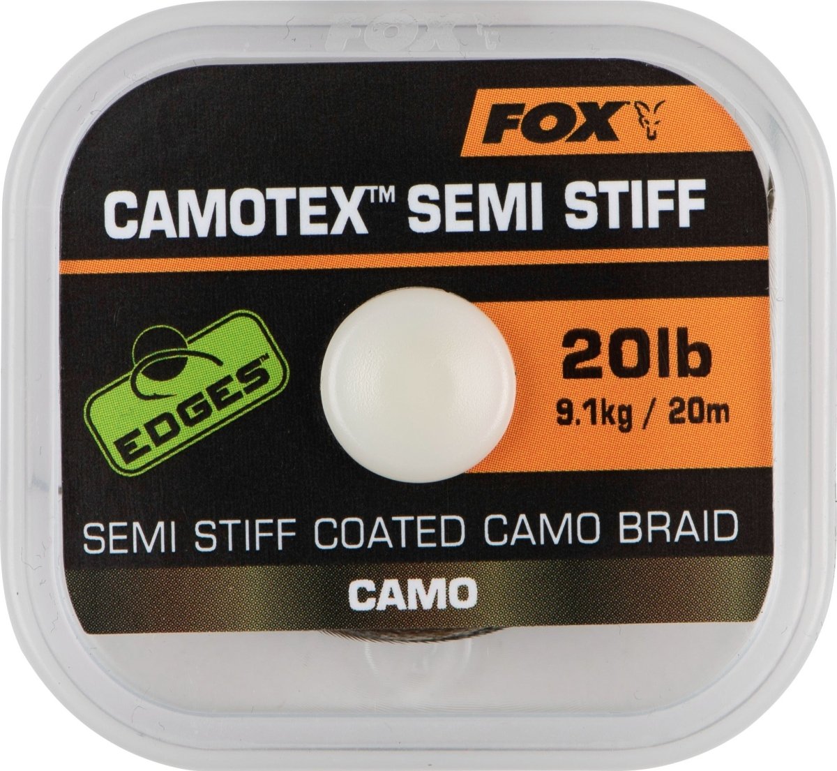 Camotex Semi Steif - 20m - Geflochtenes Vorfachmaterial