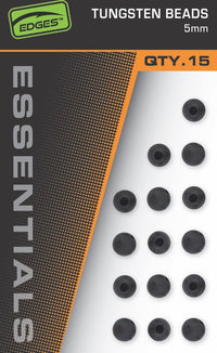 Fox Edges 5mm Tungsten Beads - dé KarperCentrale