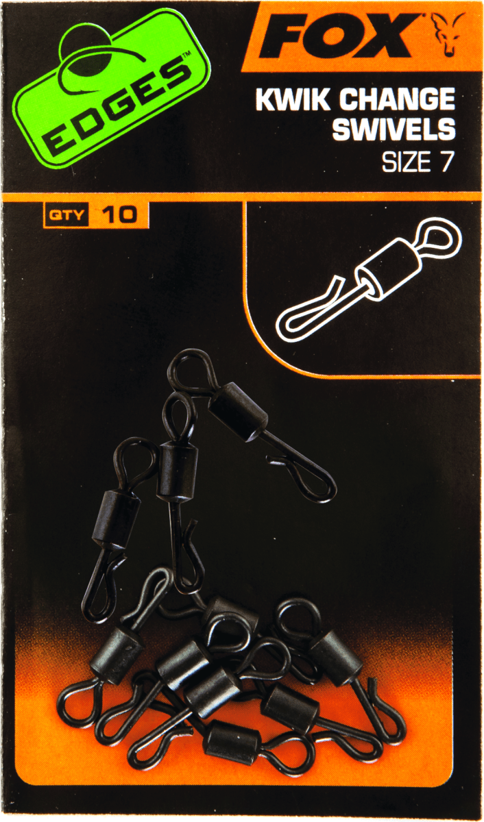 Fox Edges Kwik Change Swivels - dé KarperCentrale
