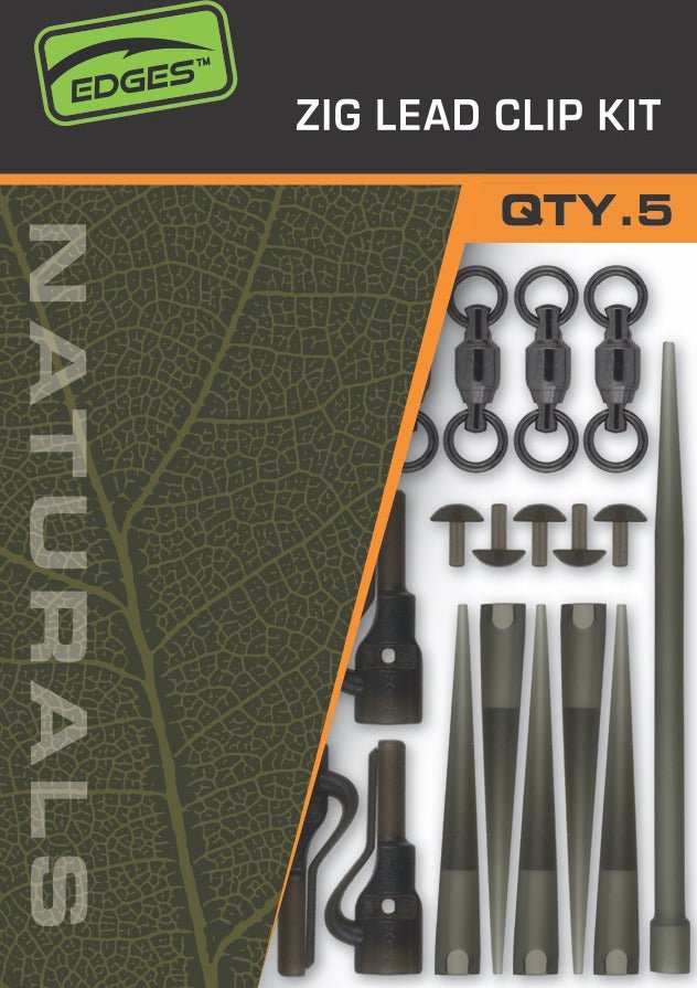 Edges Naturals Kit Clip Piombo Zig