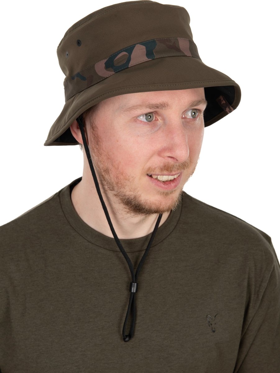 Khaki Camo Boonie Hat - Fiskerhat