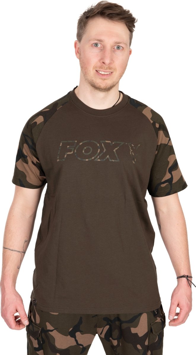 T-shirt Khaki Camo Outline