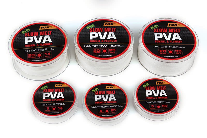 FOX PVA - Slow Melt - Refills - 5m - KarperCentrale