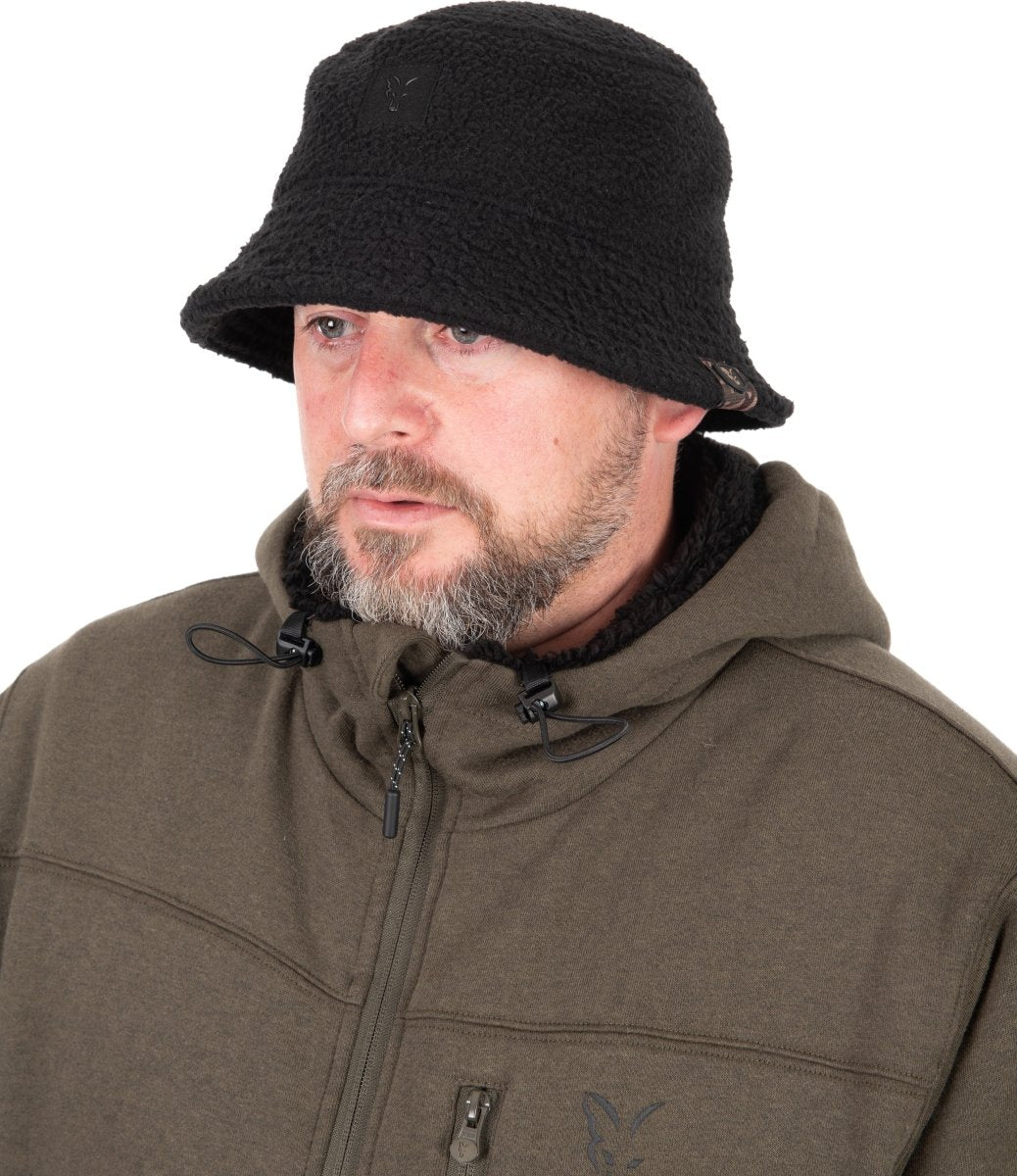 Sherpa Bucket Hat sort - Fiskerhat