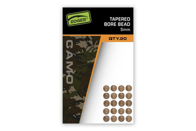 FOX Tapered Bore Bead - 5mm - Camo - KarperCentrale