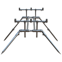 Brilliant RodPod+ - 3 Canne - Acciaio Inossidabile