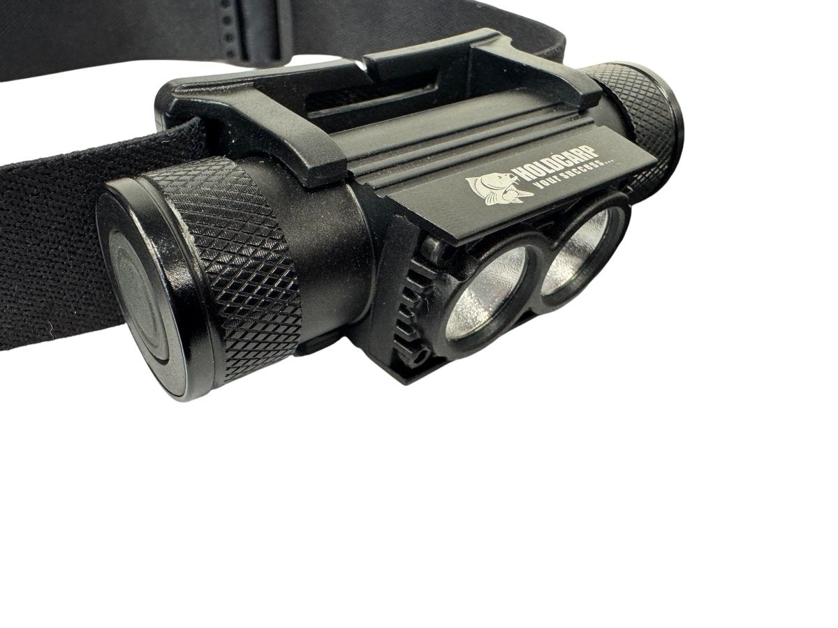 HOLDCarp UV Headlamp - Rechargeable - White/UV LED - KarperCentrale