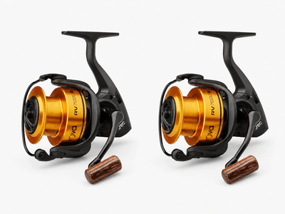JRC 2x RV 7000 - Big Pit - Mega Deal - Gold Spool LTD - KarperCentrale
